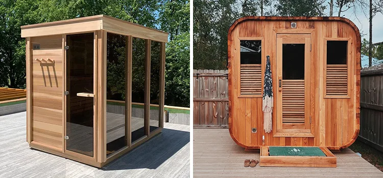 Wood-Fired Cube Sauna Repair in Cobourg, ON