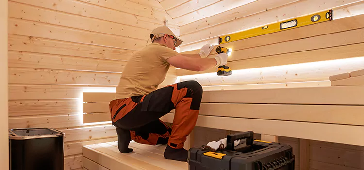 Residential Sauna Assembly And Installation in Cobourg, Ontario