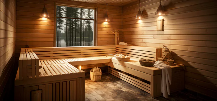 Traditional Sauna Design in Cobourg, ON