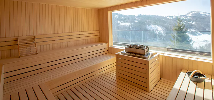 Sauna Custom Build Floor Installation Service in Cobourg, Ontario