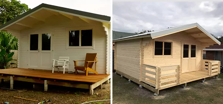 Outdoor Sauna Shed in Cobourg, ON