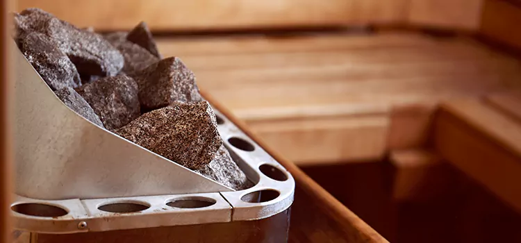 Traditional vs Infrared Heating Stones Sauna in Cobourg, ON