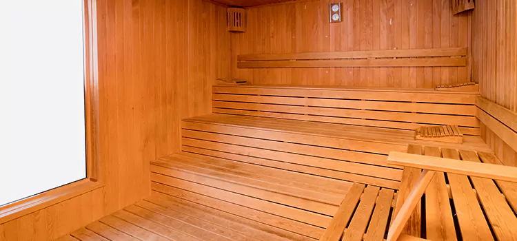 Custom Hemlock Wood Sauna Construction in Cobourg, Ontario