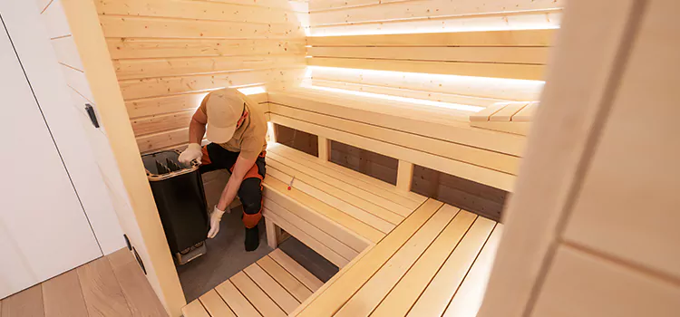 Traditional Sauna Assembly And Installation in Cobourg, Ontario