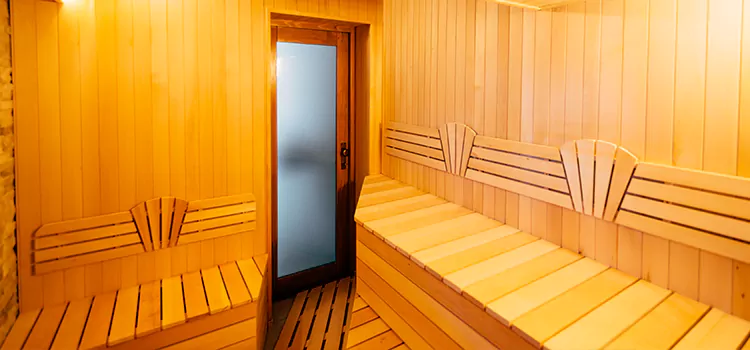 Old Cabin Conversion To Sauna in Cobourg, Ontario