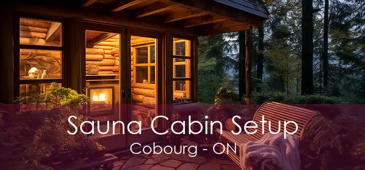 Sauna Cabin Setup Cobourg - ON