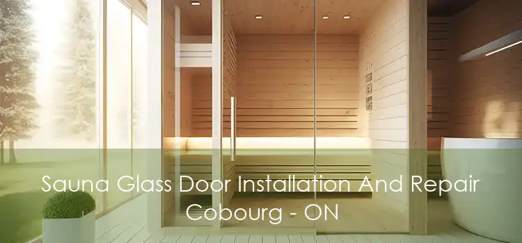 Sauna Glass Door Installation And Repair Cobourg - ON