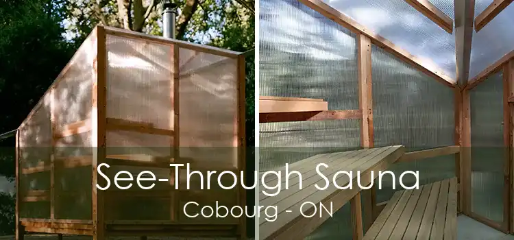 See-Through Sauna Cobourg - ON